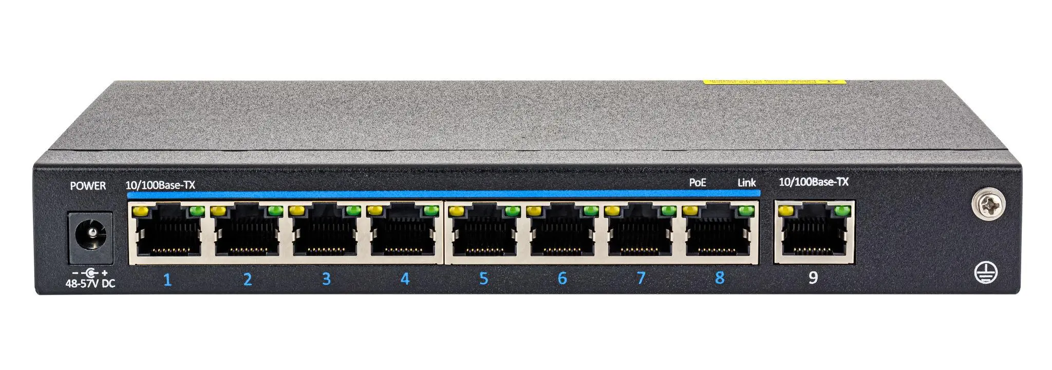 Managed PoE network switches for AI CCTV surveillance infrastructure in India